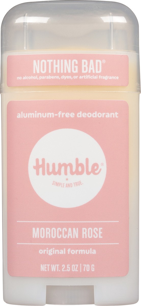 slide 4 of 12, Humble Nothing Bad Original Formula Moroccan Rose Deodorant 2.5 oz, 2.5 oz