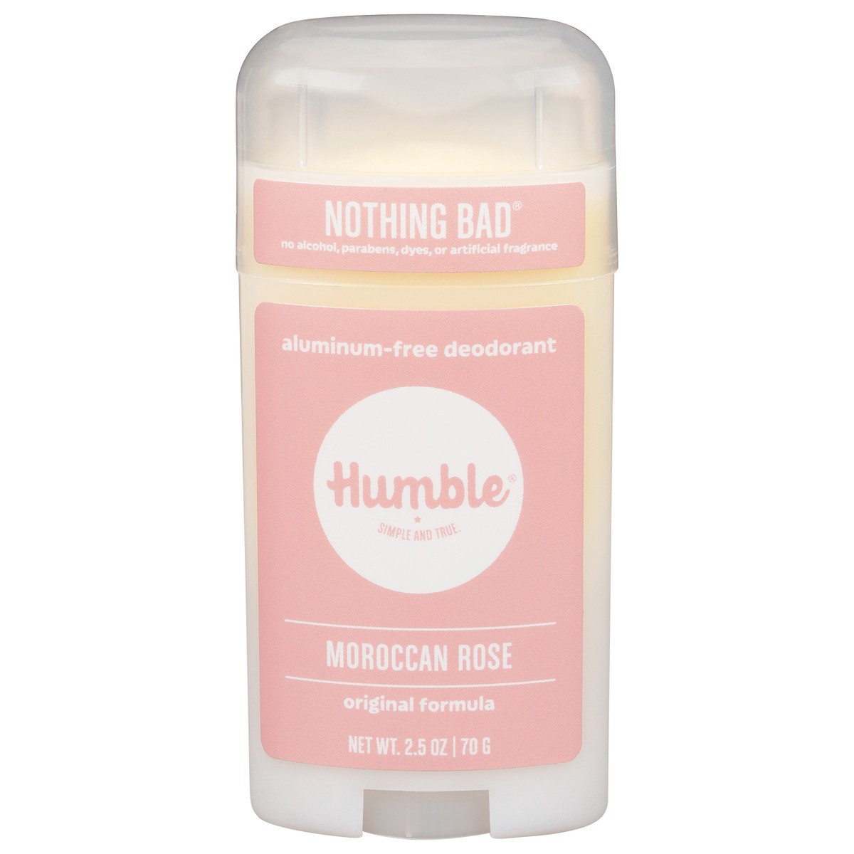 slide 6 of 12, Humble Nothing Bad Original Formula Moroccan Rose Deodorant 2.5 oz, 2.5 oz