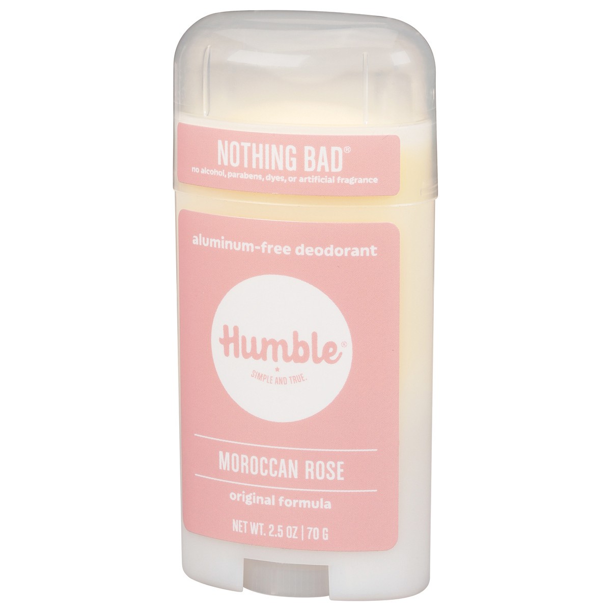 slide 7 of 12, Humble Nothing Bad Original Formula Moroccan Rose Deodorant 2.5 oz, 2.5 oz