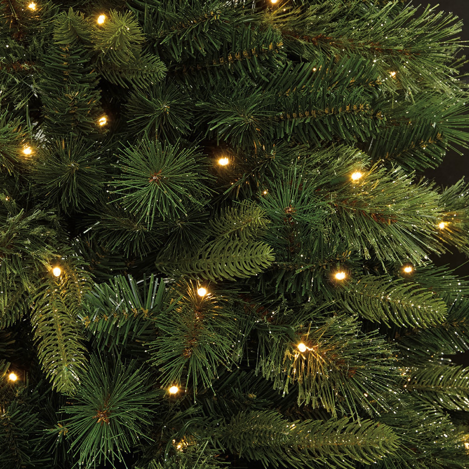 slide 6 of 6, 7ft. Pre-Lit Gilded Spruce Artificial Christmas Tree, Warm White Led Lights By Ashland, 7 ft