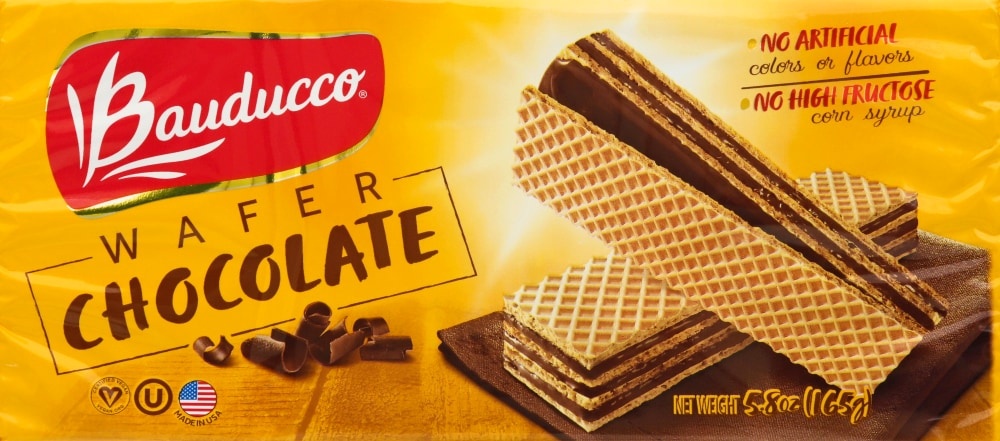 slide 1 of 3, Bauducco Chocolate Wafer, 5.82 oz