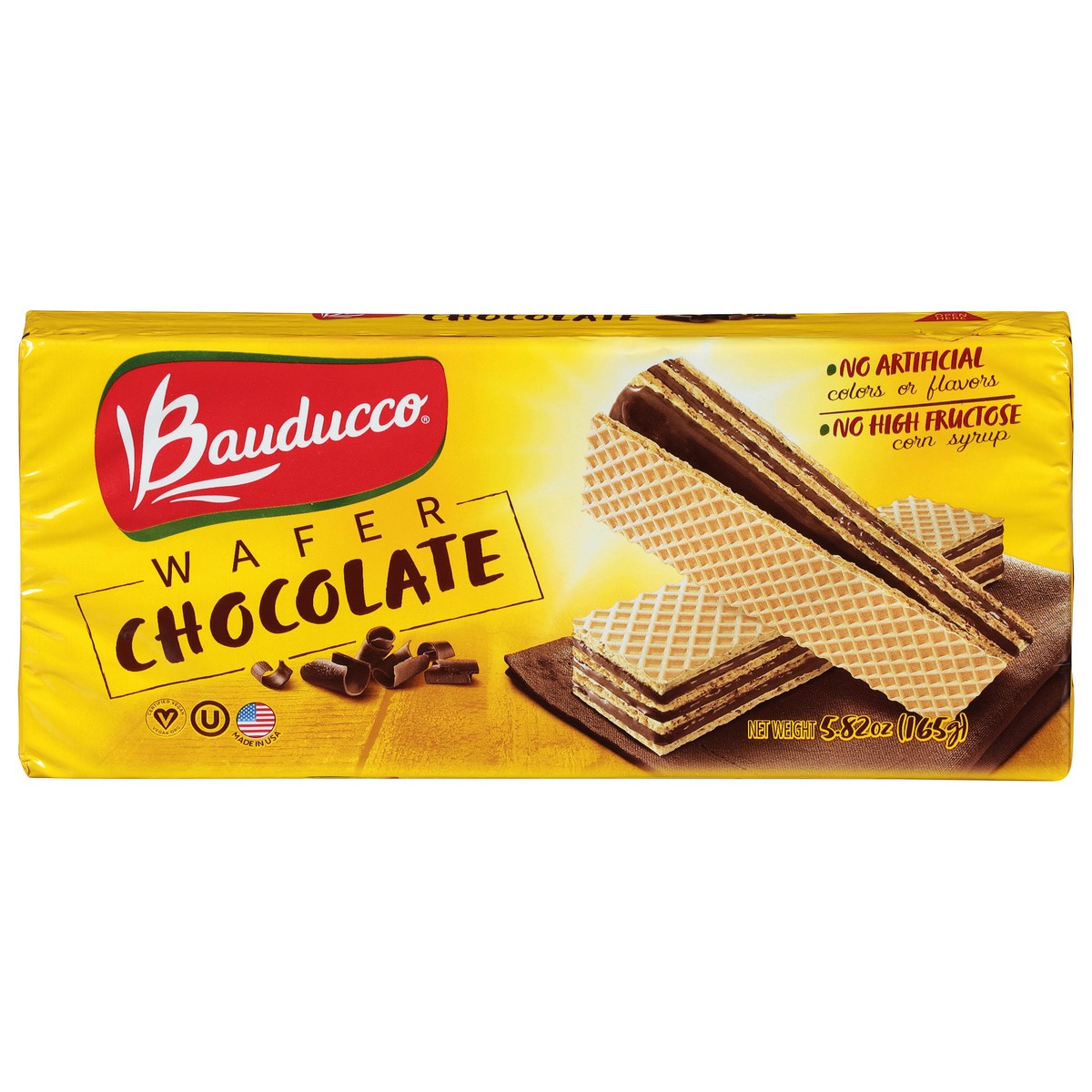 slide 1 of 9, Bauducco Chocolate Wafers, 5.8 oz