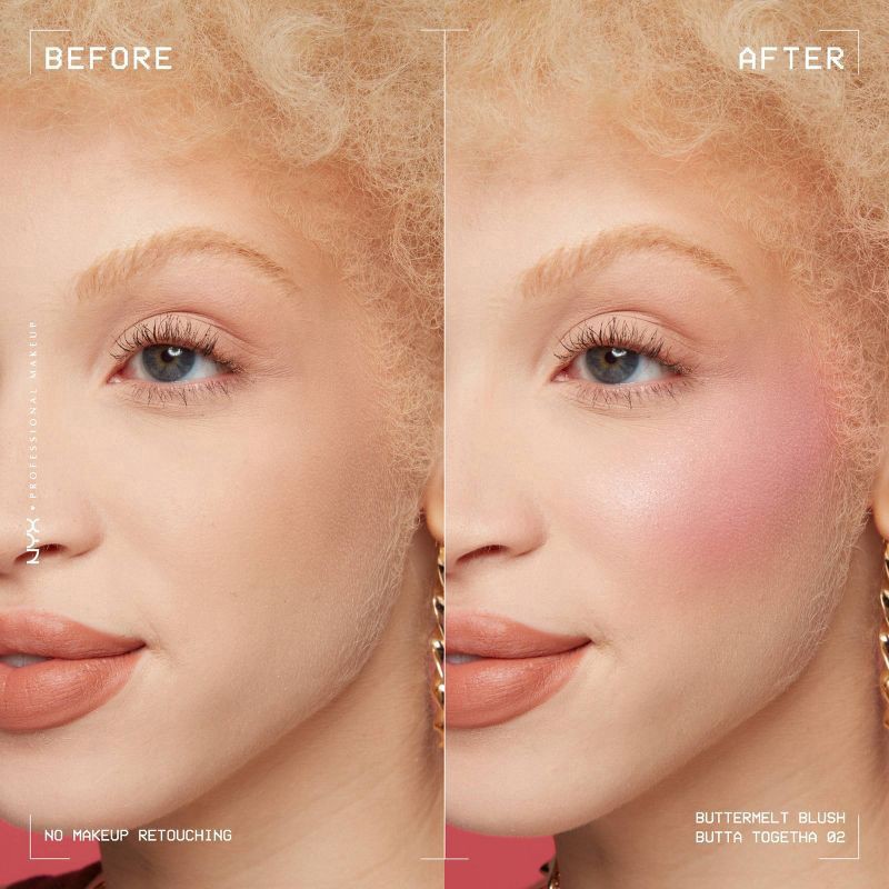 slide 10 of 12, NYX Professional Makeup Nyx Cosmetics Buttermelt Blush Butta Together .17Oz, 0.17 oz