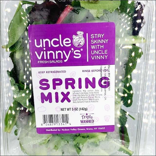 slide 1 of 1, Uncle Vinny's Spring Mix Salad, 5 oz