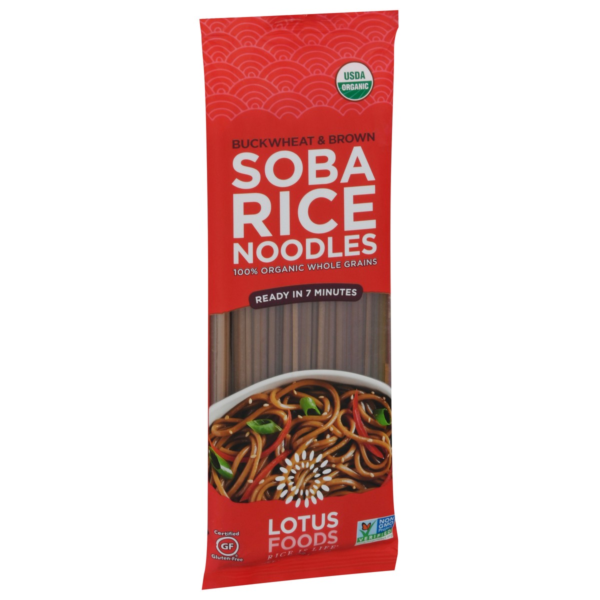 slide 5 of 12, Lotus Foods Buckwheat & Brown Soba Rice Noodles 8 oz, 8 oz