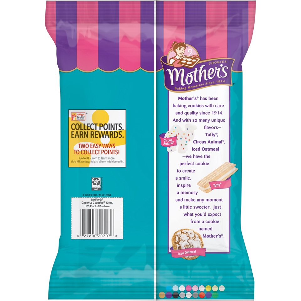 Mother's Cookies Coconut Cocadas 12 oz Shipt