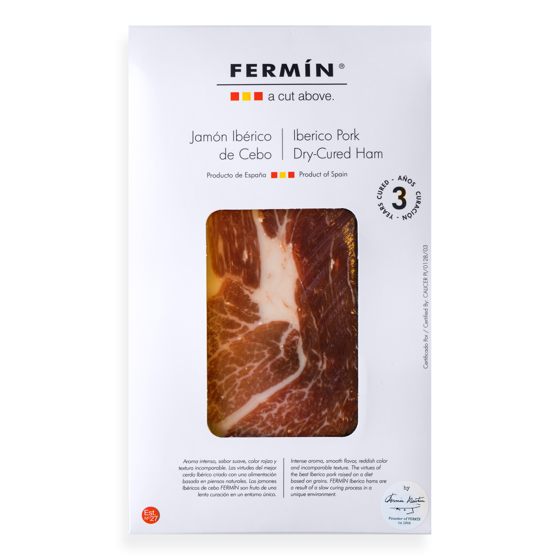 slide 1 of 1, Fermin Sliced Iberico Ham, 4 oz