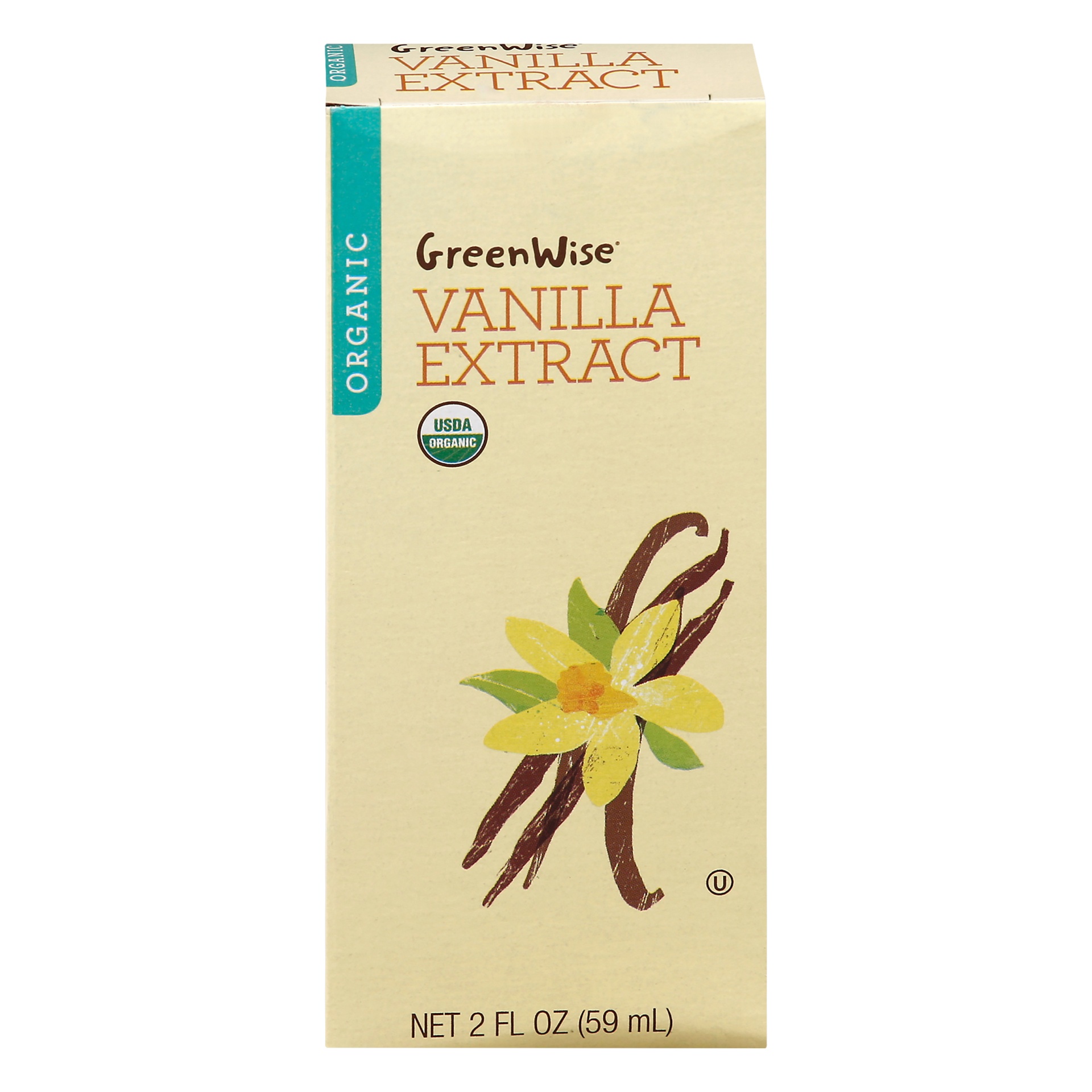 slide 1 of 1, GreenWise Organic Vanilla Extract, 2 oz