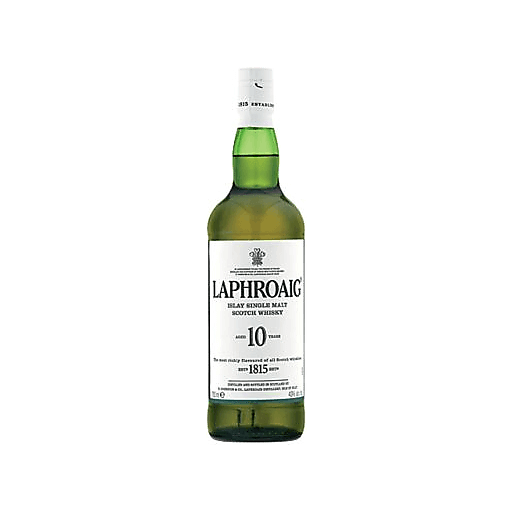 slide 1 of 1, Laphroaig 10yr Islay Single Malt Scotch Whisky, 750 ml