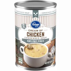 Kroger 98% Fat Free Cream Of Chicken Condensed Soup