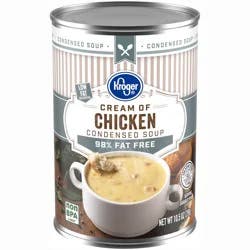 Kroger 98% Fat Free Cream Of Chicken Condensed Soup