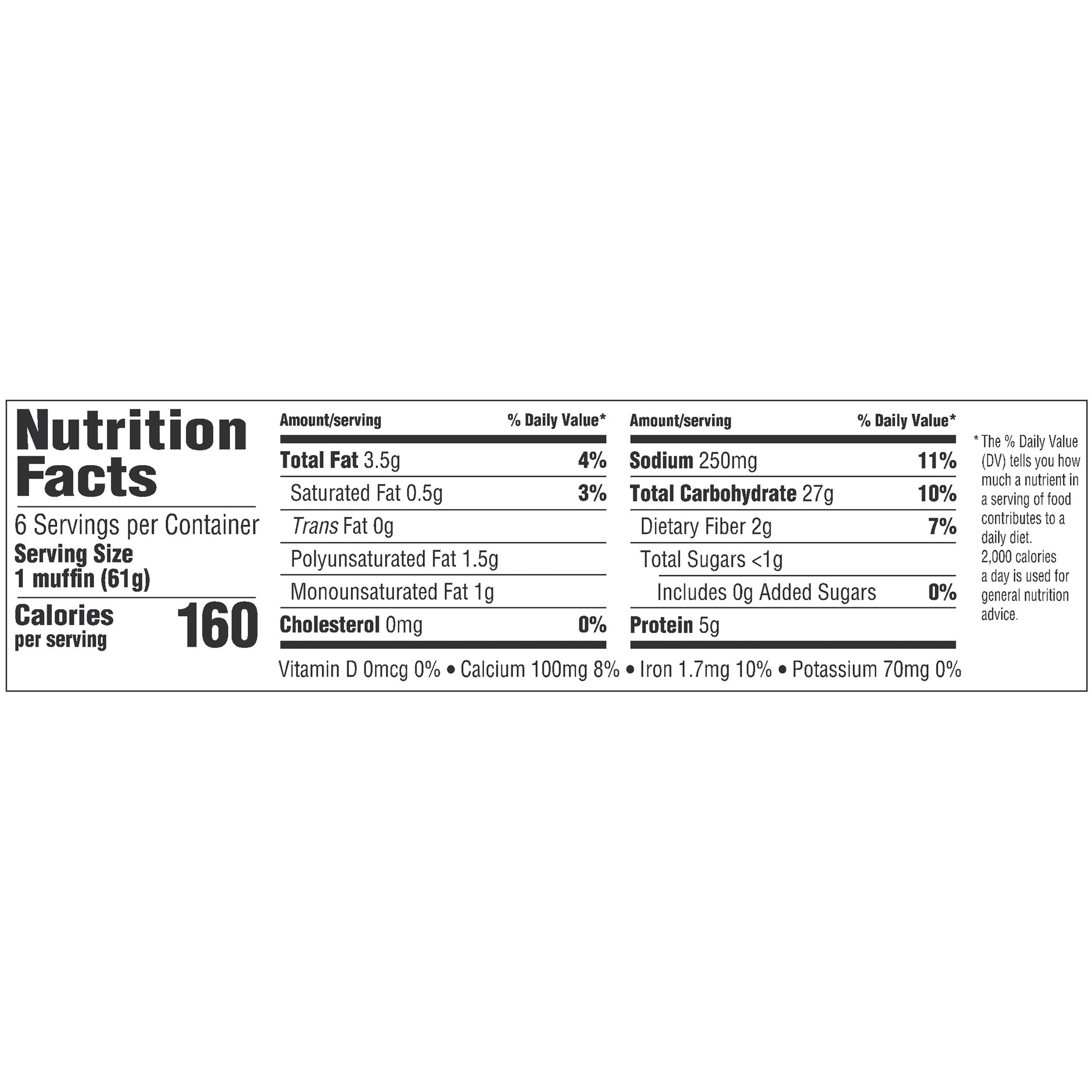 slide 2 of 5, Thomas' Limited Edition Everything English Muffins, 6 count, 13 oz, 