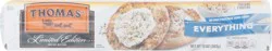 Thomas'' Limited Edition Everything English Muffins, 6 count, 13 oz
