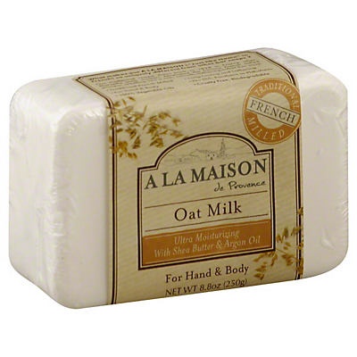 slide 1 of 1, A La Maison de Provence Oat Milk Bar Soap, 8.8 oz
