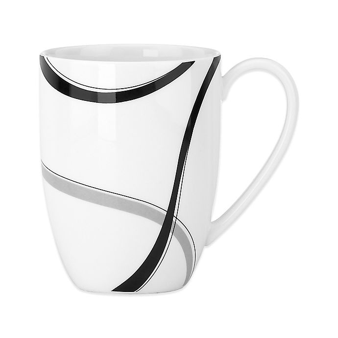 slide 1 of 1, Lenox Vibe Black & Grey Mug, 1 ct