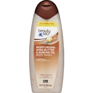 slide 1 of 1, Beauty 360 Moisturizing Shea Butter & Almond Oil Body Wash, 18 fl oz
