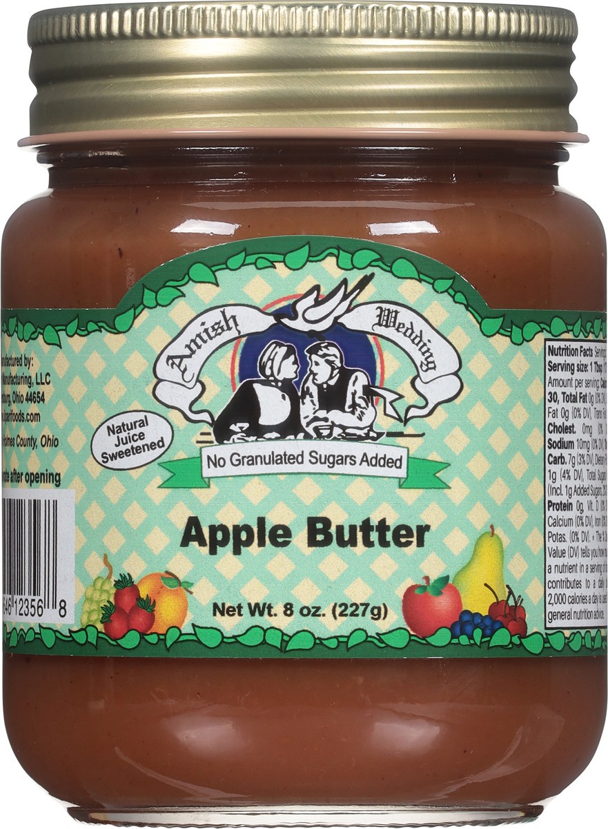 slide 5 of 13, Amish Wedding Sugarless Apple Butter 8 oz, 8 oz