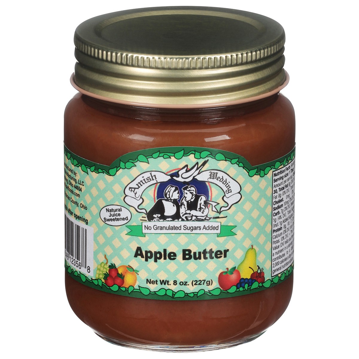 slide 13 of 13, Amish Wedding Sugarless Apple Butter 8 oz, 8 oz