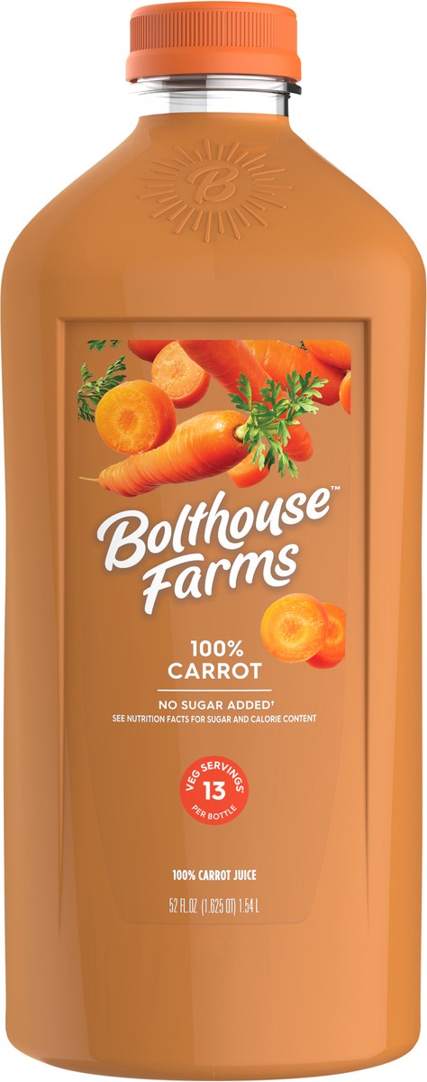 slide 5 of 5, Bolthouse Farms Carrot 100% Juice 52 fl oz, 52 fl oz