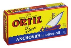Ortiz Anchovies In Olive Oil - Tin
