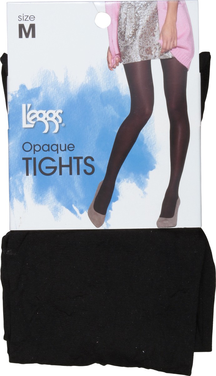 slide 5 of 9, L'eggs Microfiber Tights Opaque, 1 ct