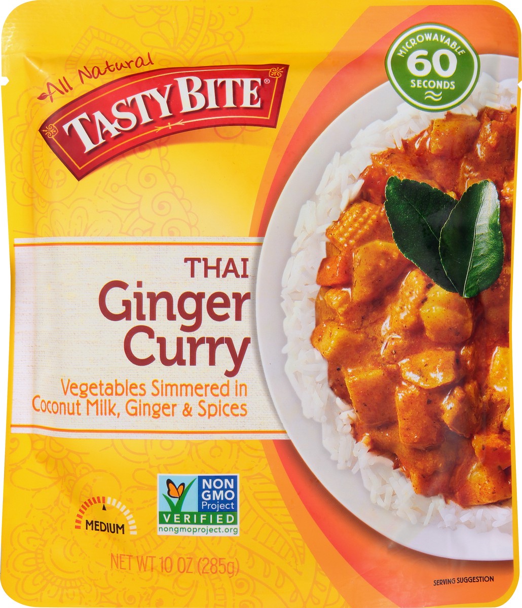 slide 1 of 13, Tasty Bite Thai Medium Ginger Curry 10 oz, 10 oz