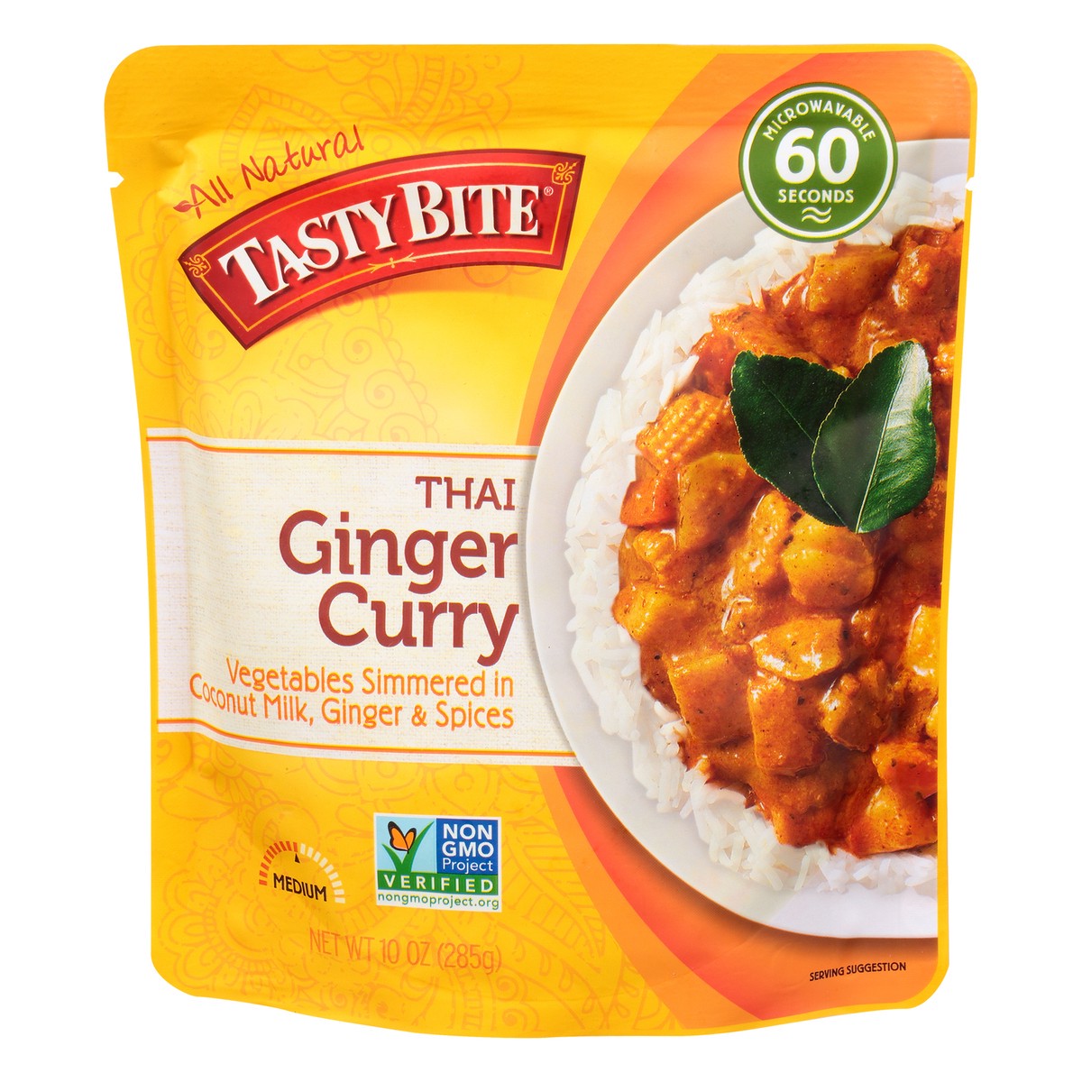 slide 3 of 13, Tasty Bite Thai Medium Ginger Curry 10 oz, 10 oz