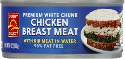 Sunny Select Premium White Chunk Chicken Breast Meat 10 oz
