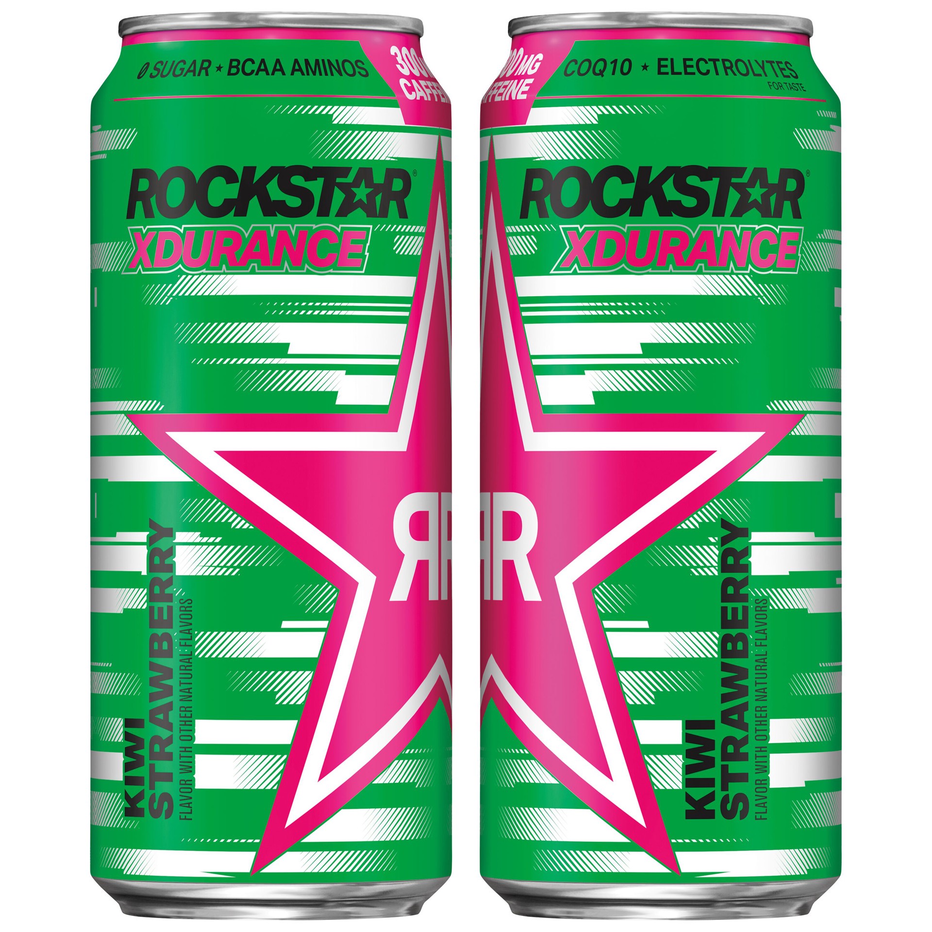 slide 1 of 2, Rockstar Xdurance Sugar Free Energy Drink Kiwi Strawberry Flavor - 16 oz, 16 oz