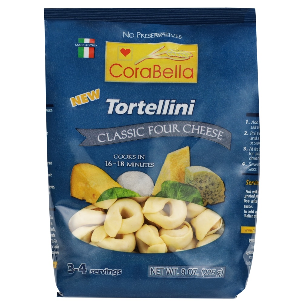 slide 1 of 1, CoraBella Classic Four Cheese Tortellini, 8 oz