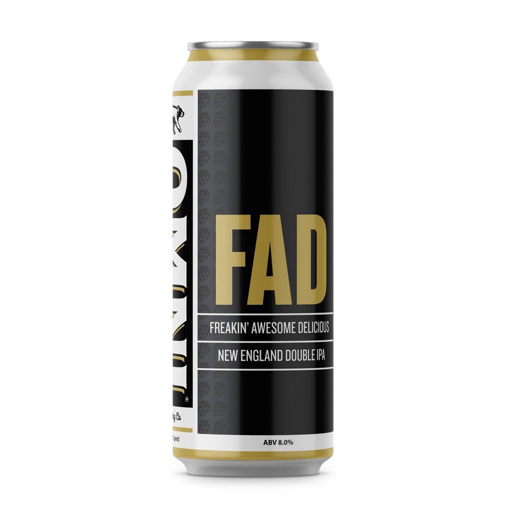 slide 3 of 3, Omni FAD New England Double IPA Beer - 4pk/16 fl oz Cans, 4 ct; 16 fl oz