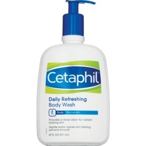 slide 1 of 1, Cetaphil Daily Refreshing Body Wash, 20 oz