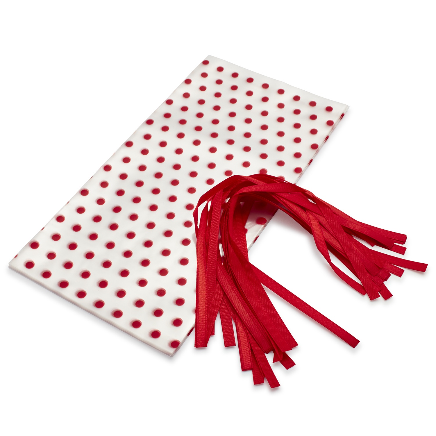 slide 1 of 1, Nordic Ware Cellophane Treat Bags with Ribbons, 24 ct