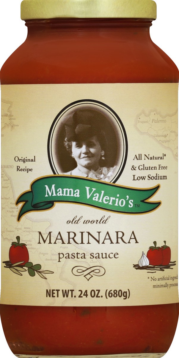 slide 2 of 2, Mama Valerios Pasta Sauce 24 oz, 24 oz