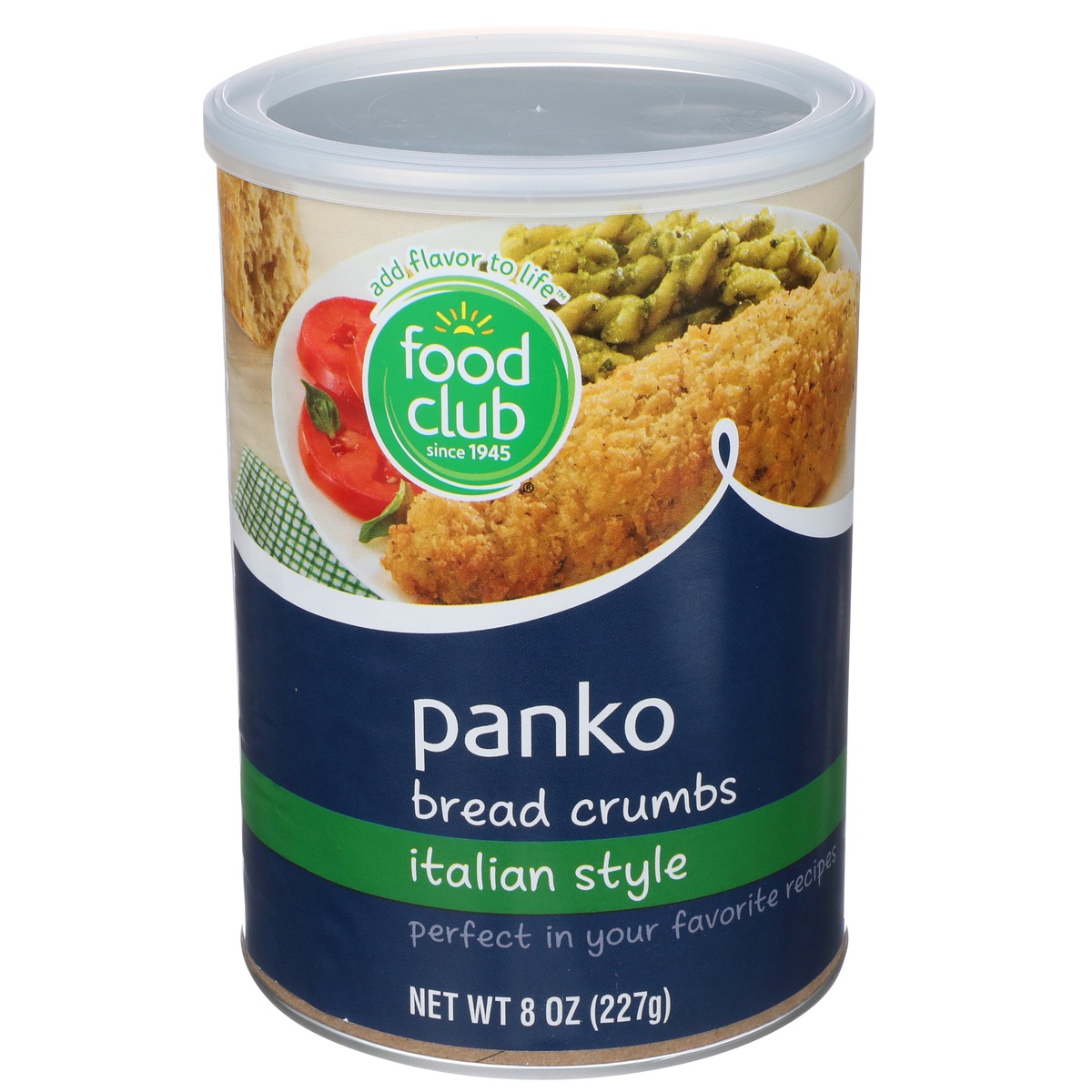 slide 1 of 1, Food Club Italian Style Panko Bread Crumbs, 8 oz