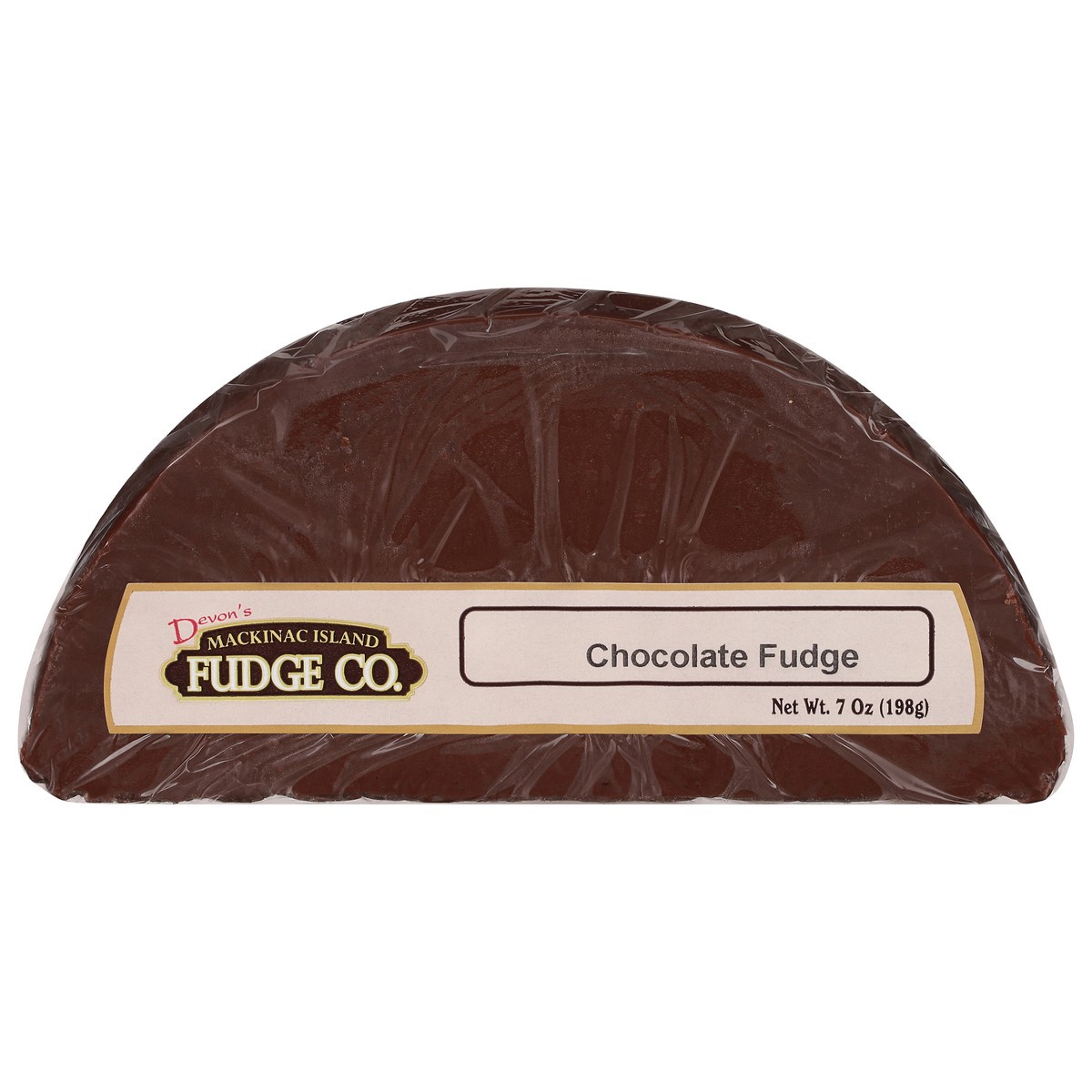 slide 1 of 12, Devon's Mackinac Island Fudge Co. Plain Chocolate Fudge, 7 oz