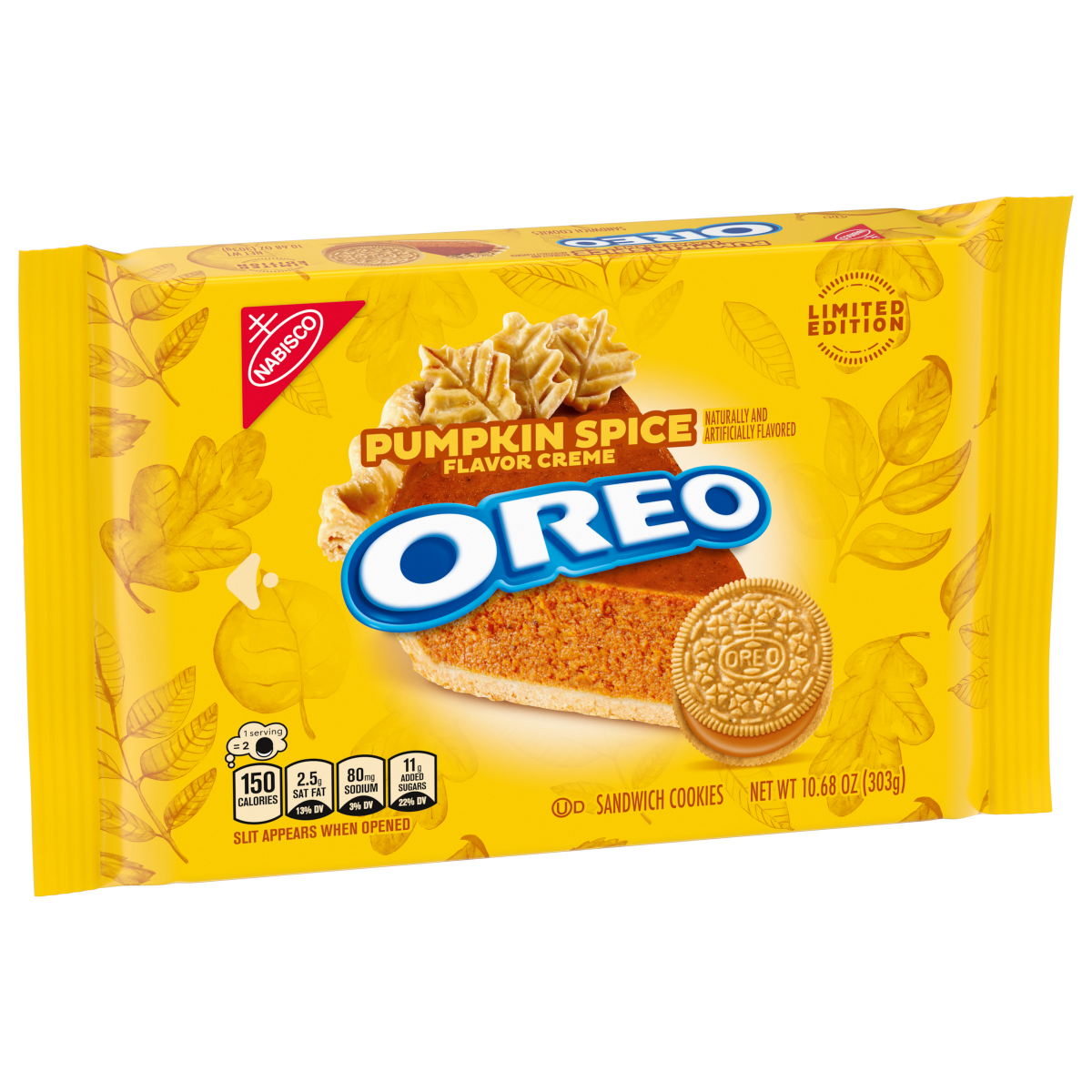 slide 7 of 13, Oreo, Pumpkin Spice, 10.68 Oz, 10.68 oz