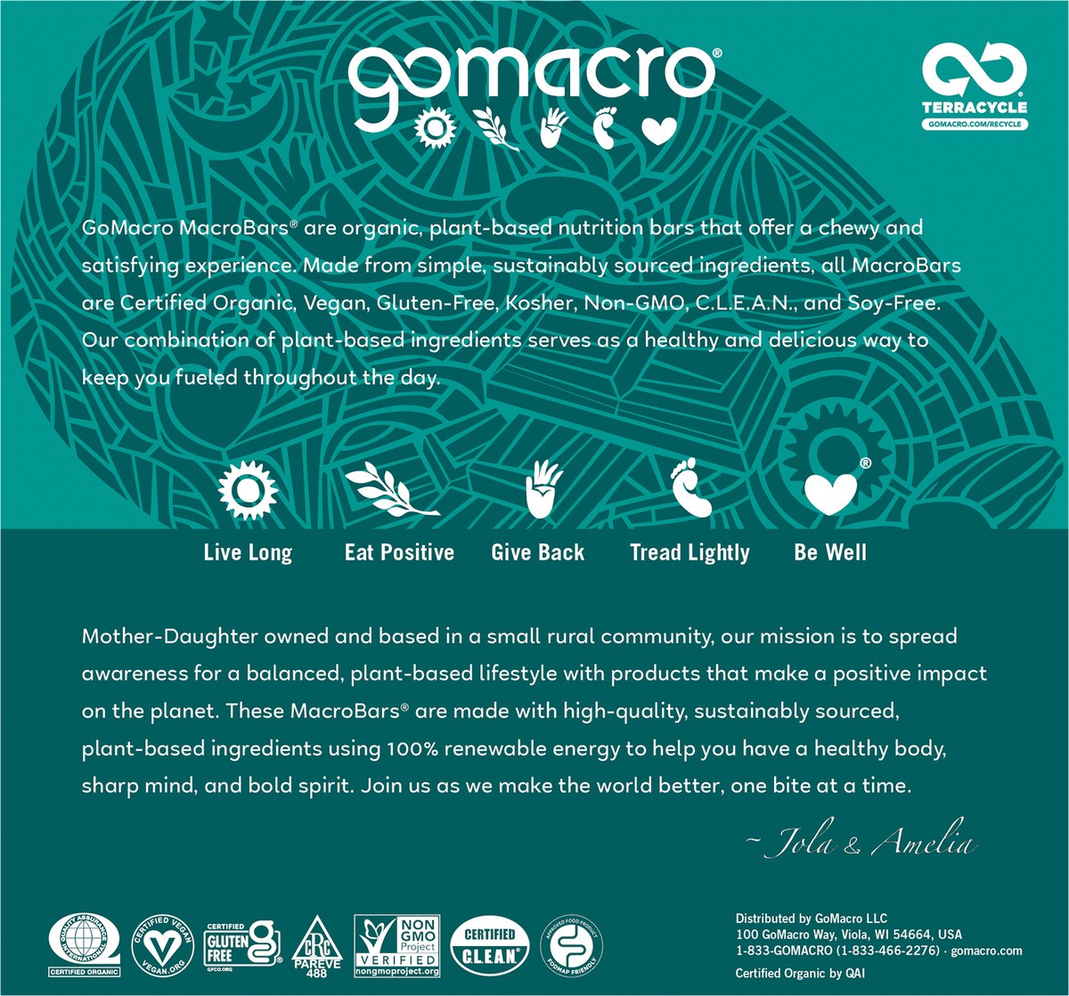 slide 5 of 10, GoMacro Dark Chocolate + Almonds MacroBar 4ct Multipack, 4 ct; 9.2 oz