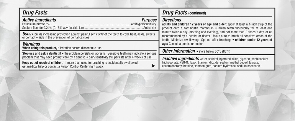 slide 4 of 4, Kroger Sensitive Whitening Toothpaste - Fresh Mint, 2 ct; 4 oz