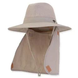 Sun N Sand Men's Outdoor Hat with Neck Guard