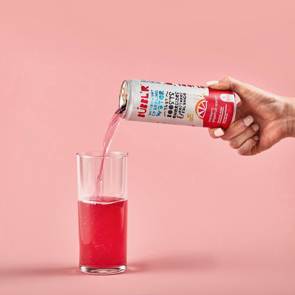 slide 2 of 5, BUBBL'R Cranberry Grapefruit Sparkl'R Antioxidant Sparkling Water - 12 fl oz, 12 fl oz