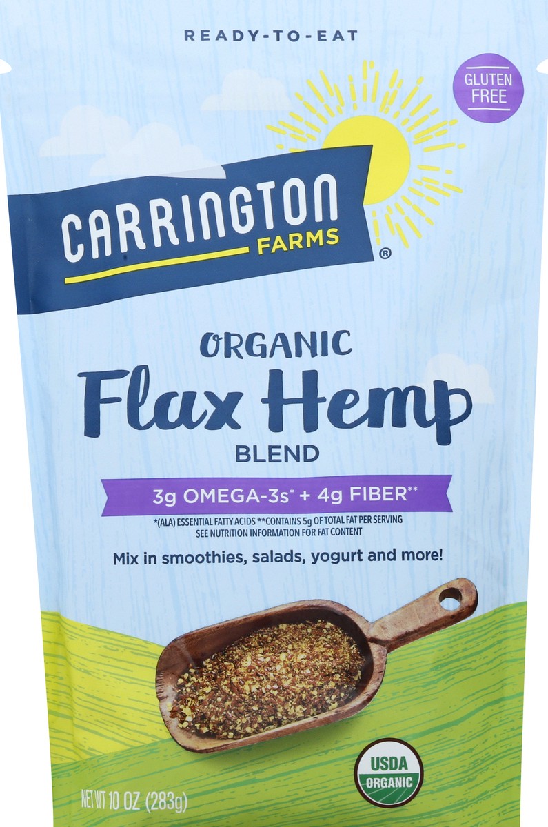slide 12 of 13, Carrington Farms Organic Flax Hemp Blend 10 oz, 10 oz