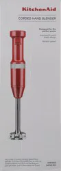 KitchenAid Empire Red Corded Hand Blender Set 4 pc