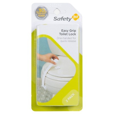 slide 1 of 3, Safety 1st Easy Grip Toilet Lock, 2 ct