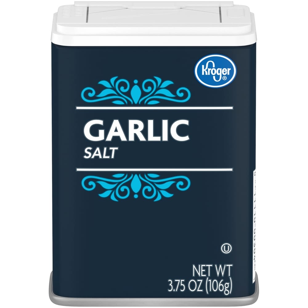slide 1 of 1, Kroger Garlic Salt, 3.75 oz