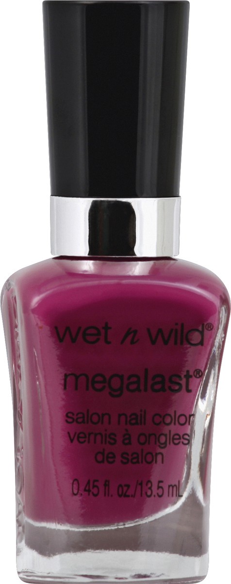 slide 2 of 3, wet n wild Mega Last Through The Grapevine Salon Nail Color, 1 ct