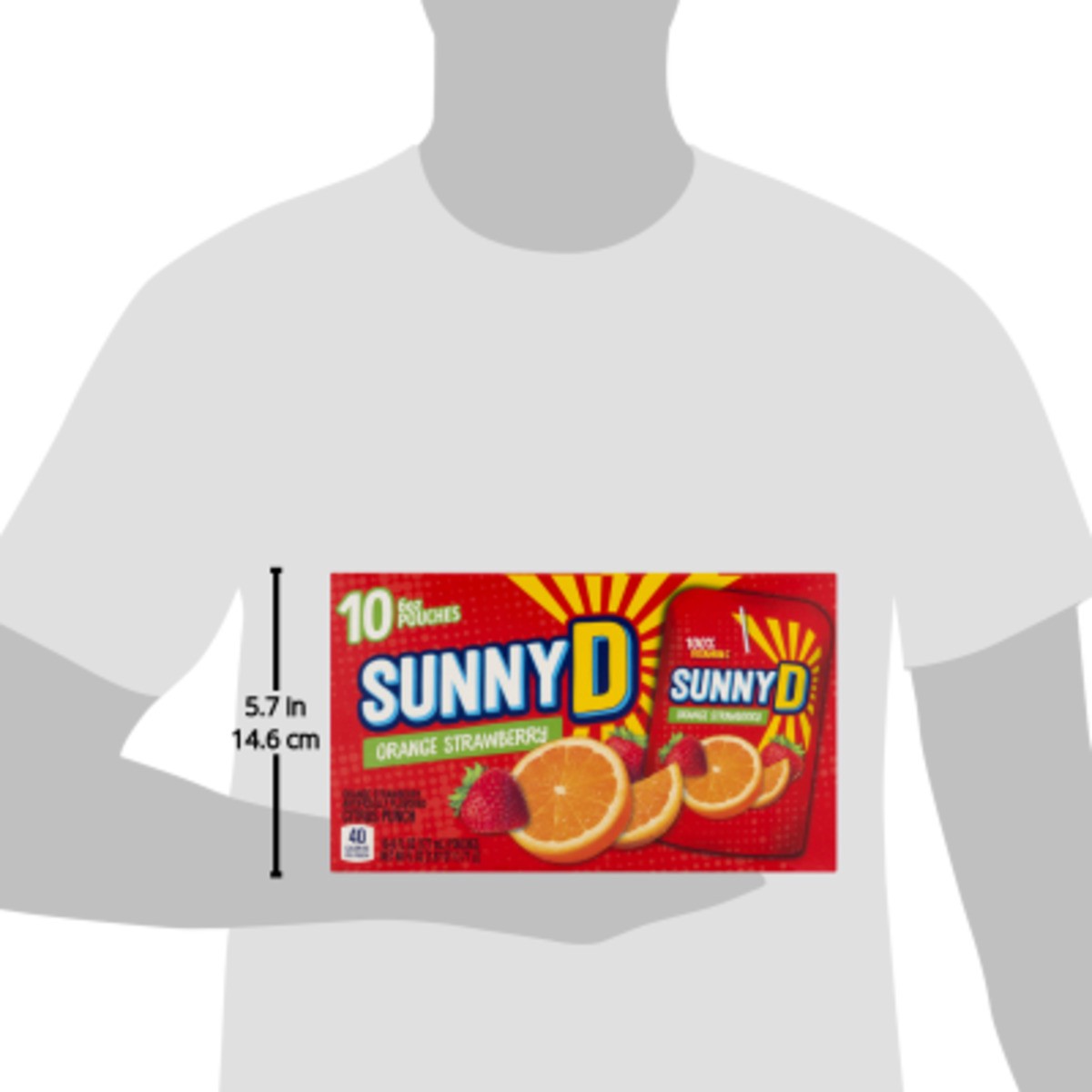 slide 6 of 11, Sunny D Citrus Punch Orange Strawberry - 10 ct; 6 fl oz, 10 ct; 6 fl oz