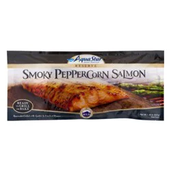 Aqua Star Smoky Peppercorn Salmon, Reserve, Wild Caught