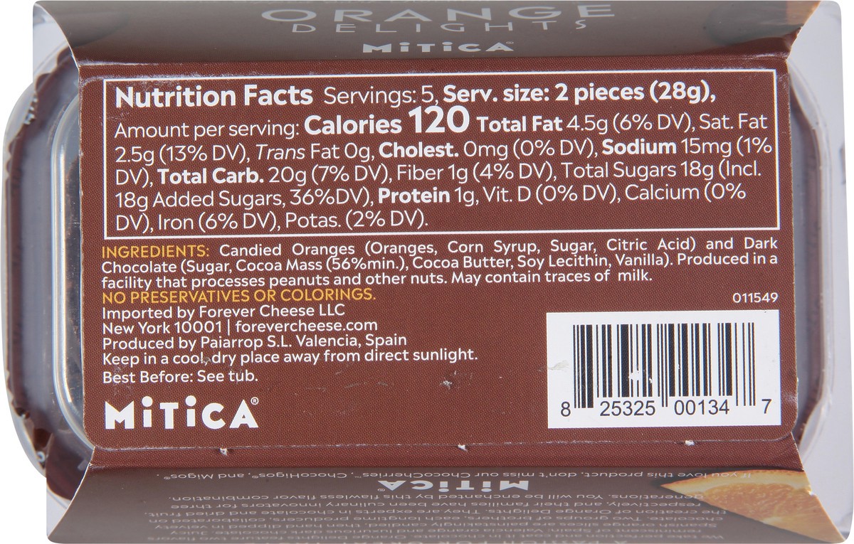 slide 10 of 13, Mitica Hand Dipped Dark Chocolate Candied Oranges 4.94 oz, 4.94 oz