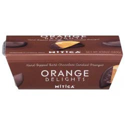 Mitica Hand Dipped Dark Chocolate Candied Oranges 4.94 oz